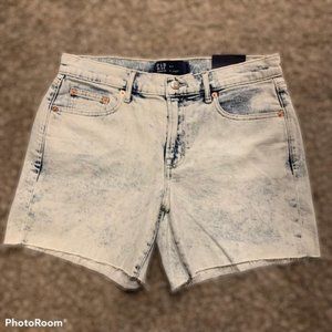 GAP Women's Light Blue Denim Shorts